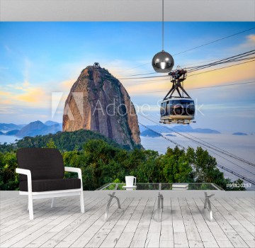Picture of Cable car and Sugar Loaf mountain